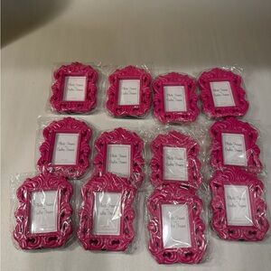 Lot 12 Kate Aspen Pink Photo Frames pink